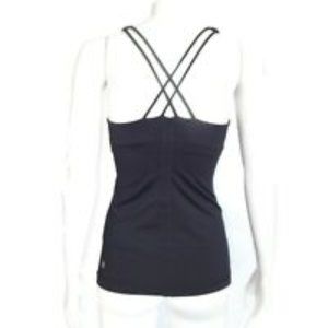 LULULEMON Double Strap Cross Back Tank Top Size 6